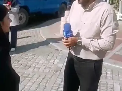 نحوه سرقت تلفن همراه یک خانم در سعادت‌ آباد + فیلم
