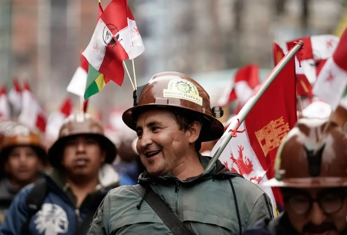 اعتراض مجدد کارگران معادن بولیوی به شوک قیمت سوخت