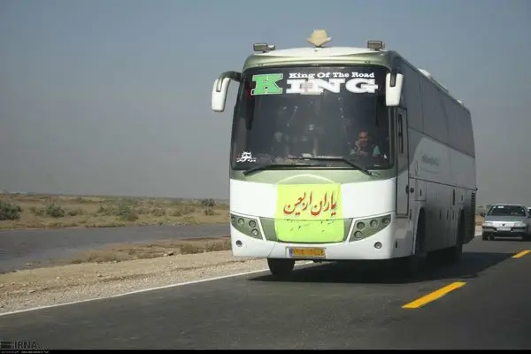 بکارگیری ناوگان اتوبوس ایران برای جابه‌جایی زوار اربعین در آن سوی مرز