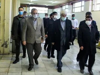 بازدید رئیس کل دادگستری استان تهران از زندان تهران بزرگ