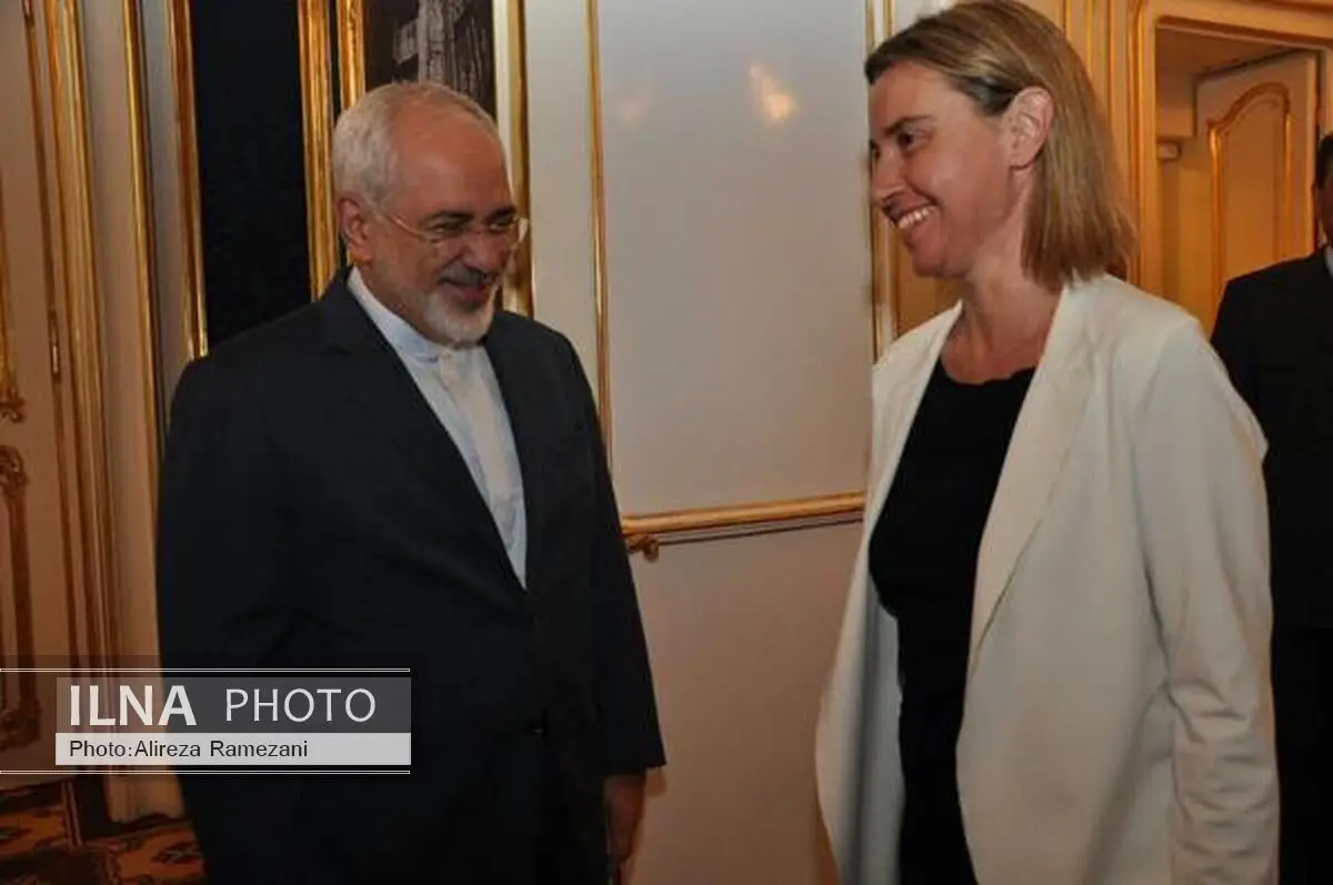 دیدار ظریف و موگرینی آغاز شد