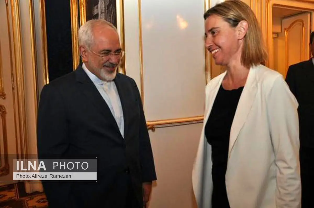 دیدار ظریف و موگرینی آغاز شد