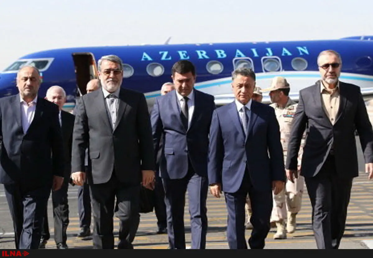 وزیر کشور جمهوری آذربایجان وارد تهران شد