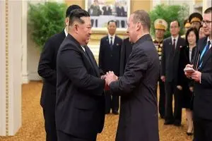 دیدار مدودف با کیم جونگ‌اون