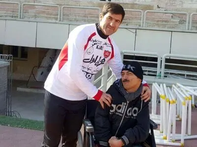 باقری هوادار معلول را به آرزویش رساند