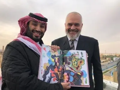 هدیه عجیب نخست‌وزیر آلبانی به محمد بن سلمان