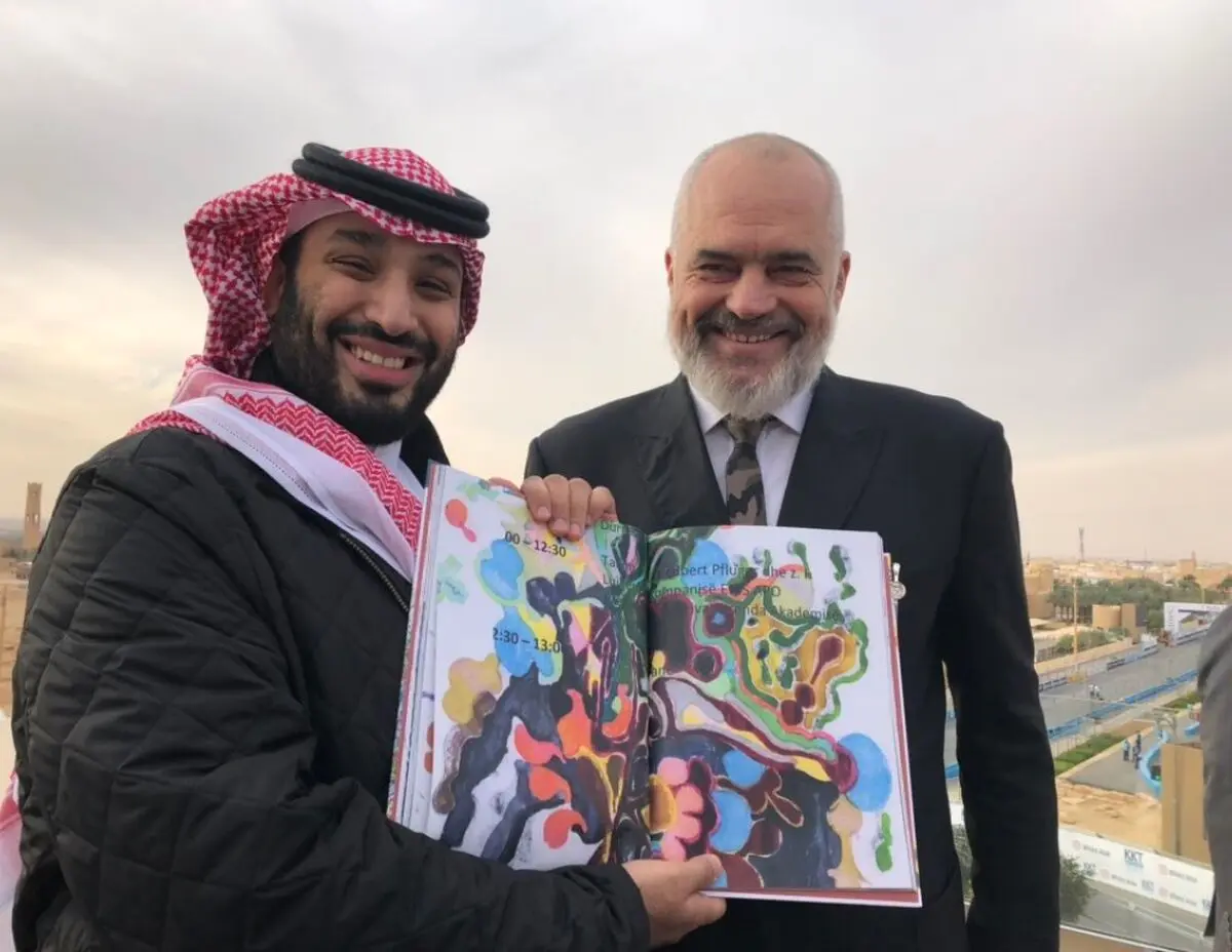 هدیه عجیب نخست‌وزیر آلبانی به محمد بن سلمان