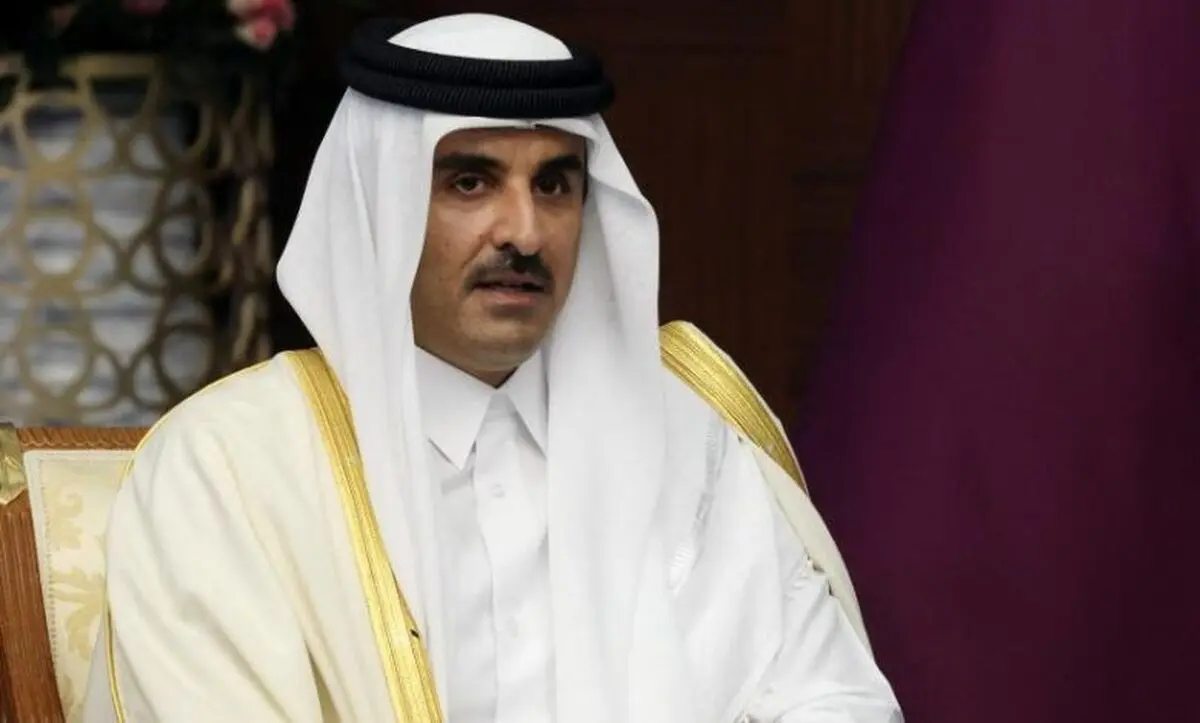 امیر قطر راهی لهستان شد