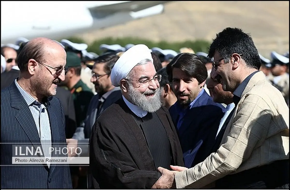 کردستانی‌ها از رئیس جمهور خود استقبال کردند