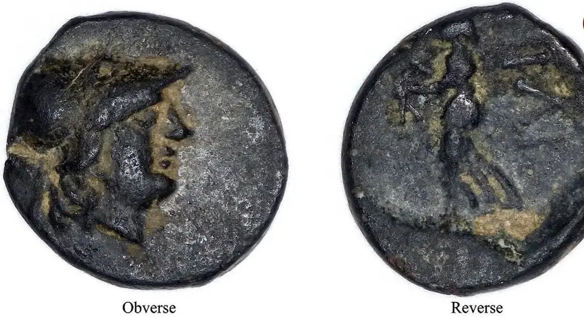 پیدا کردن سکۀ ۲۲۰۰ ساله توسط نوجوان ۱۳ ساله