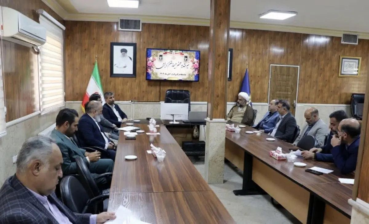 نشست هم افزایی مسئولان استانی  با محوریت توسعه اشتغال زندانیان در ندامتگاه مرکزی کرج 