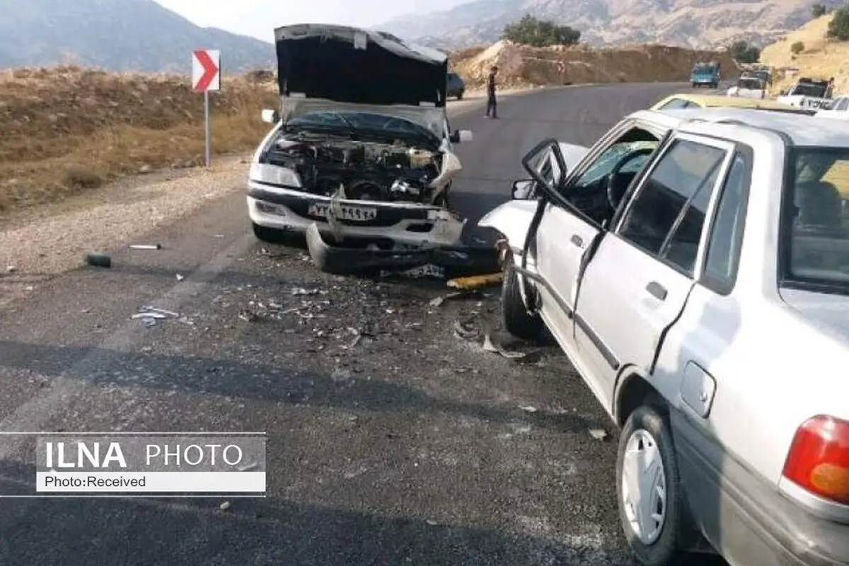 تصادف خودورهای سواری در قزوین 9 کشته و مجروح برجای گذاشت