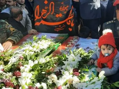 مراسم  تشییع شهدای حادثه تروریستی راسک برگزار شد