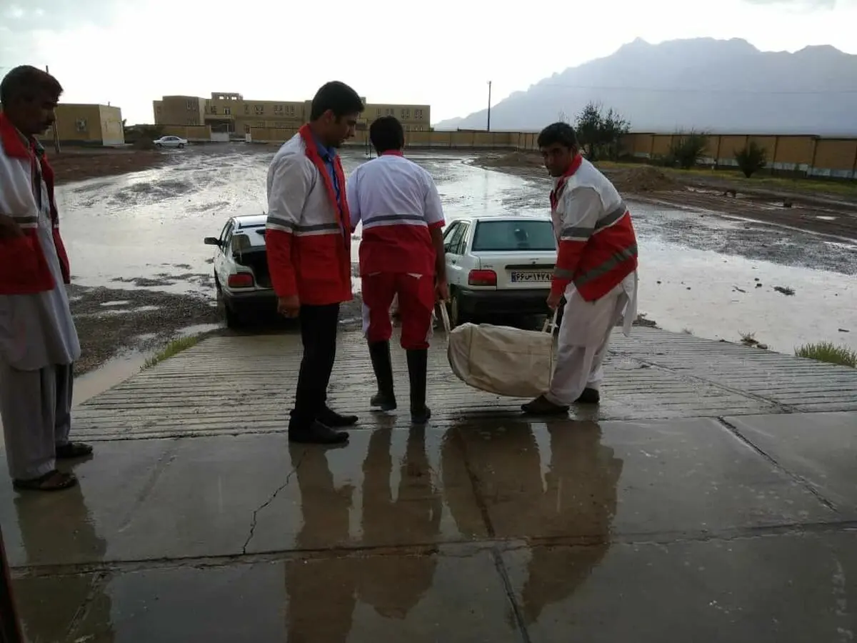 امدادرسانی به ۳۵۴ حادثه دیده در بارندگی‌های اخیر در جنوب استان سیستان و بلوچستان