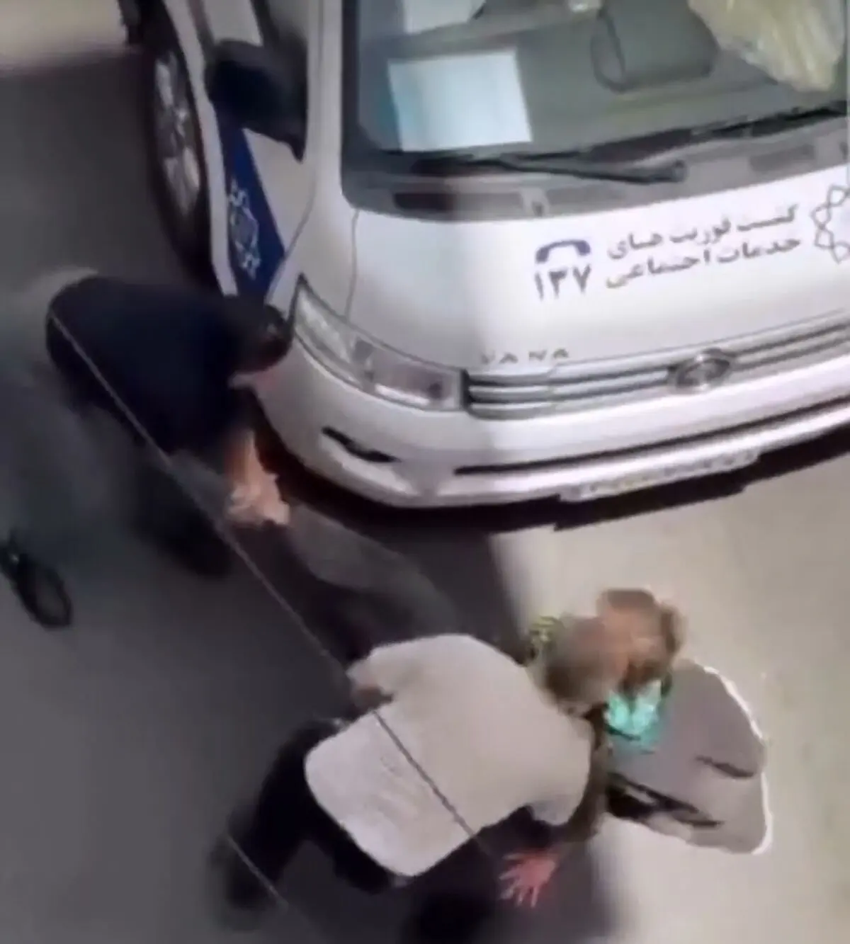 واکنش شهرداری تهران به فیلم کشیدن یک زن توسط گشت فوریت‌های اجتماعی + فیلم