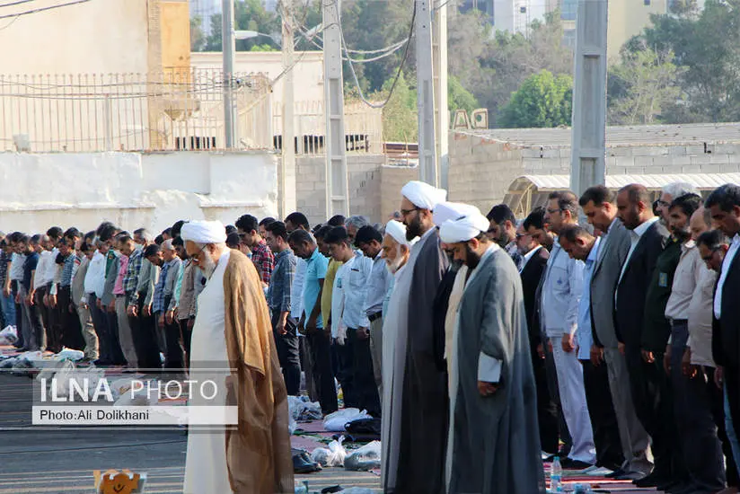 نماز عید سعید فطر در بندرعباس - 10