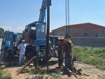 تقویت ظرفیت تأمین آب شرب در شهرستان گمیشان ٫ پایان عملیات بازسازی چاه آب شرب قرنجیک