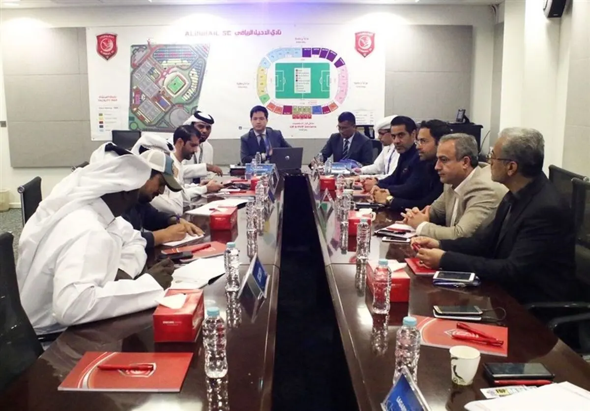  پرسپولیس مقابل الدحیل سفیدپوش شد (عکس)