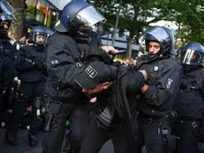بازداشت خشن معترضان حامی فلسطین در برلین + فیلم