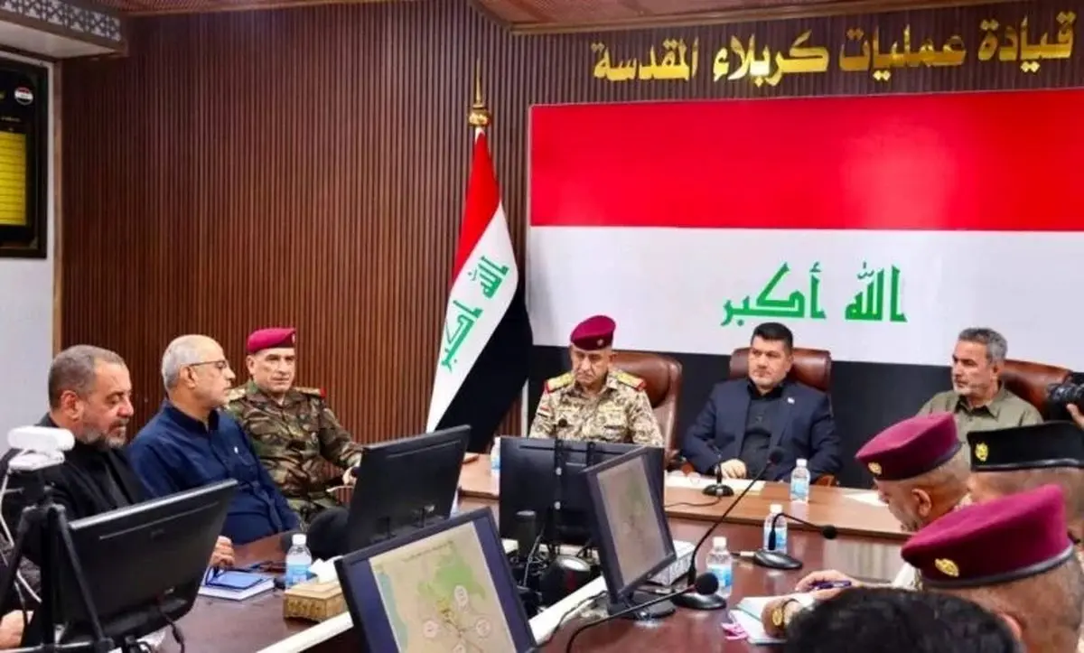 الحشد الشعبی آخرین آمادگی‌ها برای مراسم تشییع پیکر رهبر شهید انقلاب را بررسی کرد
