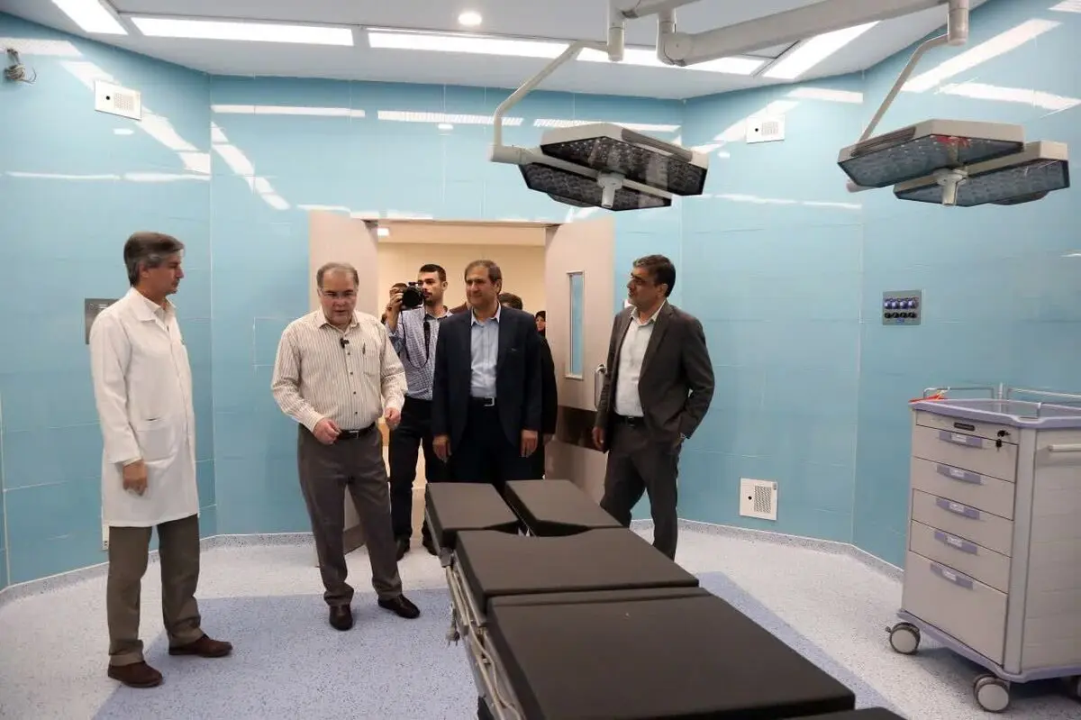 استاندار زنجان از روند تکمیل بخش سوختگی بیمارستان موسوی بازدید کرد