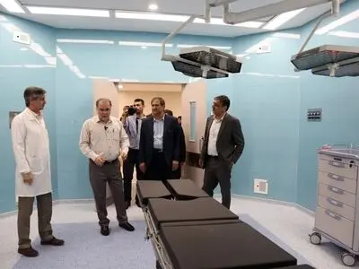 استاندار زنجان از روند تکمیل بخش سوختگی بیمارستان موسوی بازدید کرد