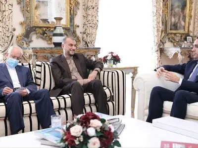 امیر عبداللهیان یلتقی نظیره الایطالی فی روما