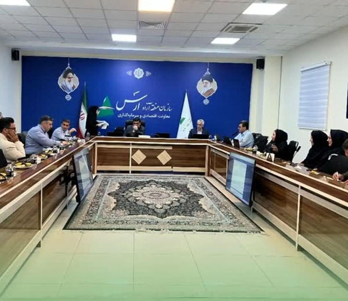 تشکیل جلسه ویژه کمیسیون تعیین ارزش افزوده در منطقه آزاد ارس