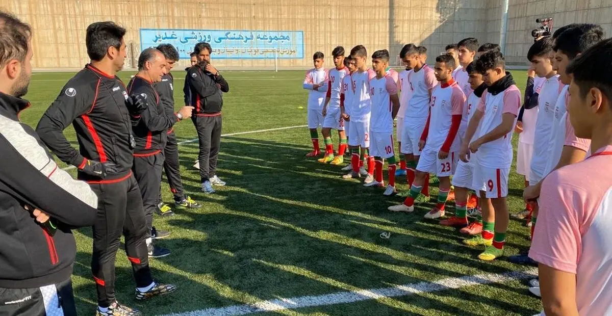 پیگیری تمرینات تیم فوتبال نوجوانان