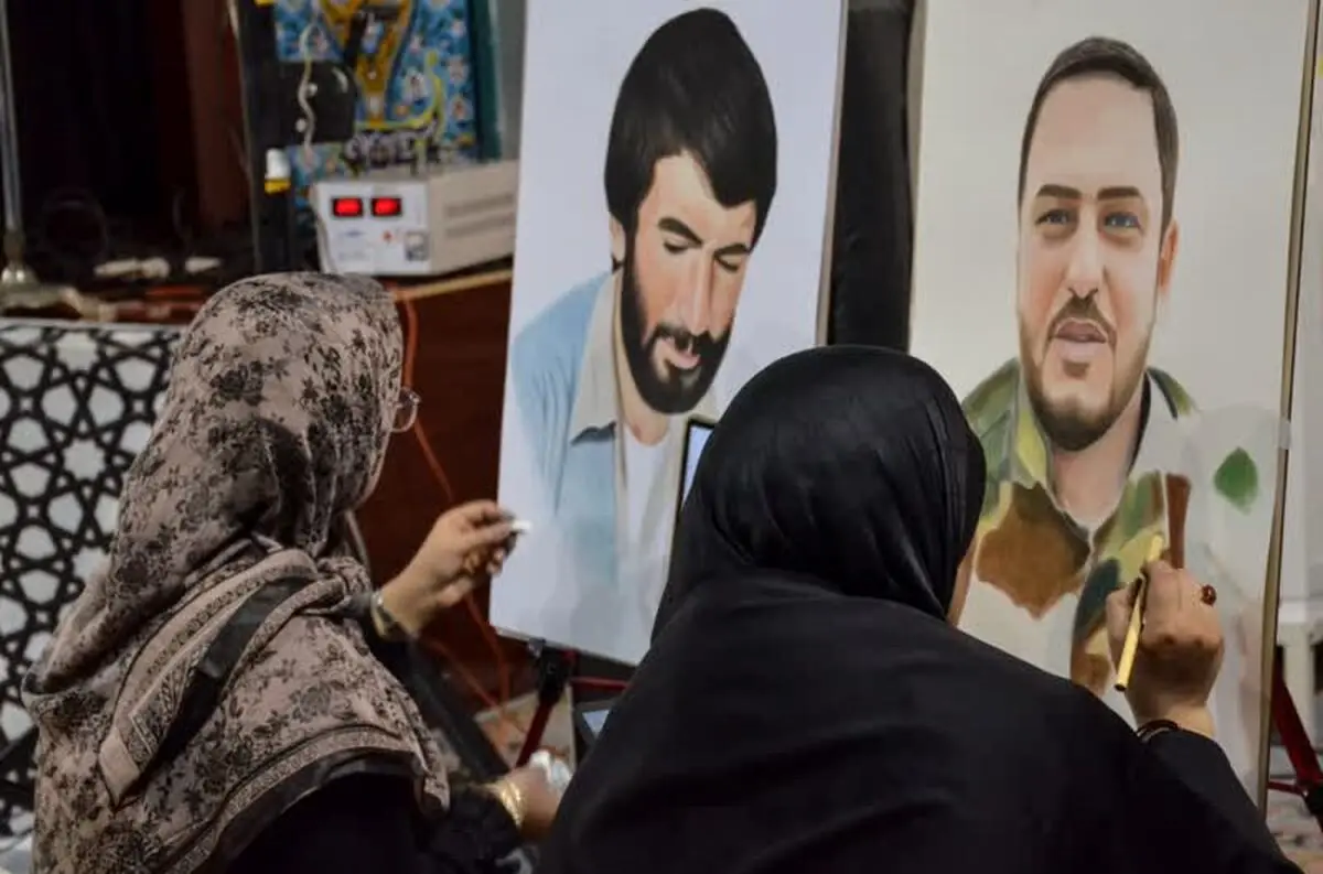 مراسم بزرگداشت شهید محمدعلی جهان‌آرا و اولین سالگرد شهید مقاومت سیدحسن نصرالله در خرمشهر برگزار شد