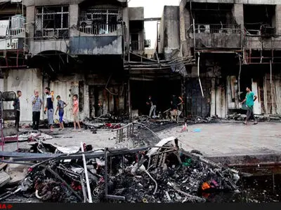 فیلم / انفجار در «بابل» عراق ۳۵ کشته و ۴۰ زخمی بر جای گذاشت 
