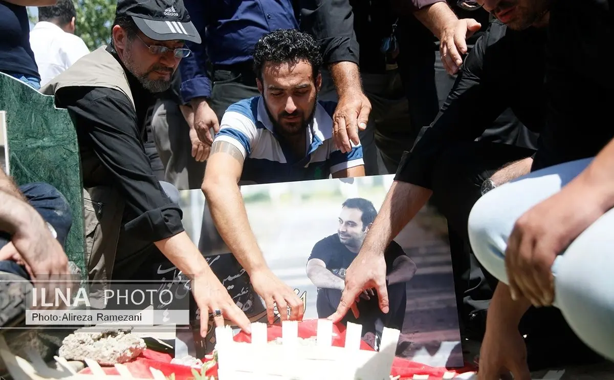 پیکر حسین جوادی در قطعه نام‌آوران به خاک سپرده شد