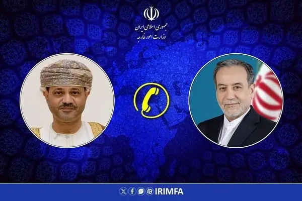 وزیرا خارجیة إیران وعُمان یناقشان العلاقات الثنائیة والتطورات الإقلیمیة