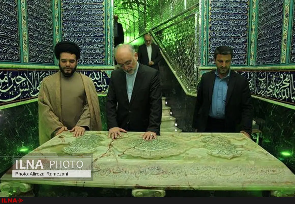 تجدید بیعت رییس و کارکنان سازمان انرژی اتمی با شهدا