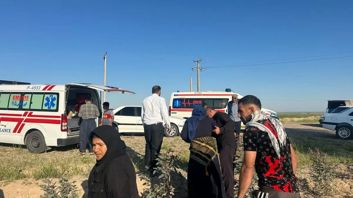 سه سانحه رانندگی در خوزستان با ۱۹ مصدوم 