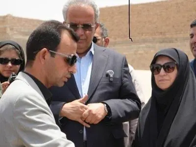 بازدید رئیس سازمان حفاظت محیط‌زیست از کانون‌های بحرانی ماسه‌های بادی روستای کهک سیستان