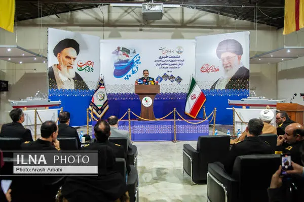 نشست خبری فرمانده نیروی دریایی ارتش جمهوری اسلامی ایران 