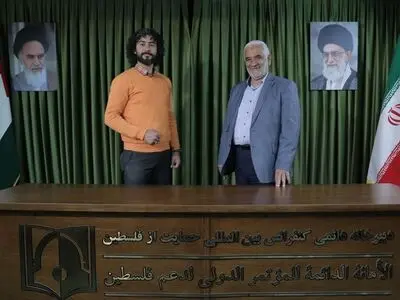 دبیر کل کنفرانس بین‌المللی حمایت از انتفاضه فلسطین در «ساعت به وقت قدس» 