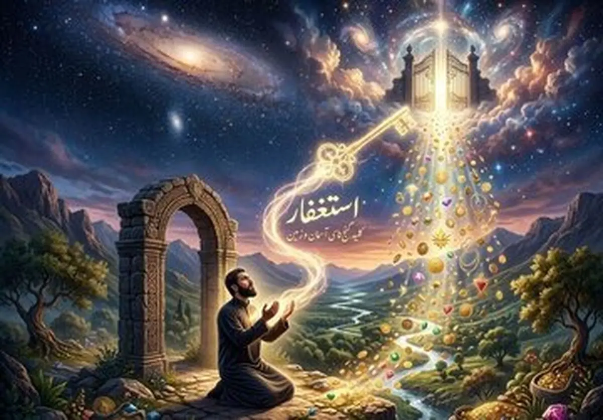 کلید گنج‌های آسمان و زمین اینجاست