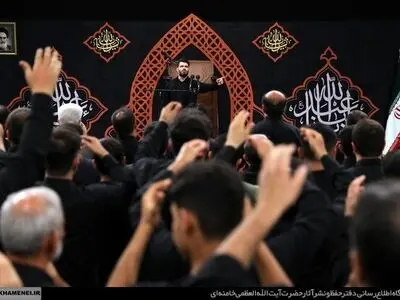 مراسم عزاداری حضرت اباعبدالله الحسین علیه‌السلام در حسینیه امام خمینی برگزار شد