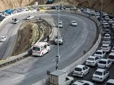 اعمال محدودیت ‌های ترافیکی در محورهای تهران-شمال و فشم

