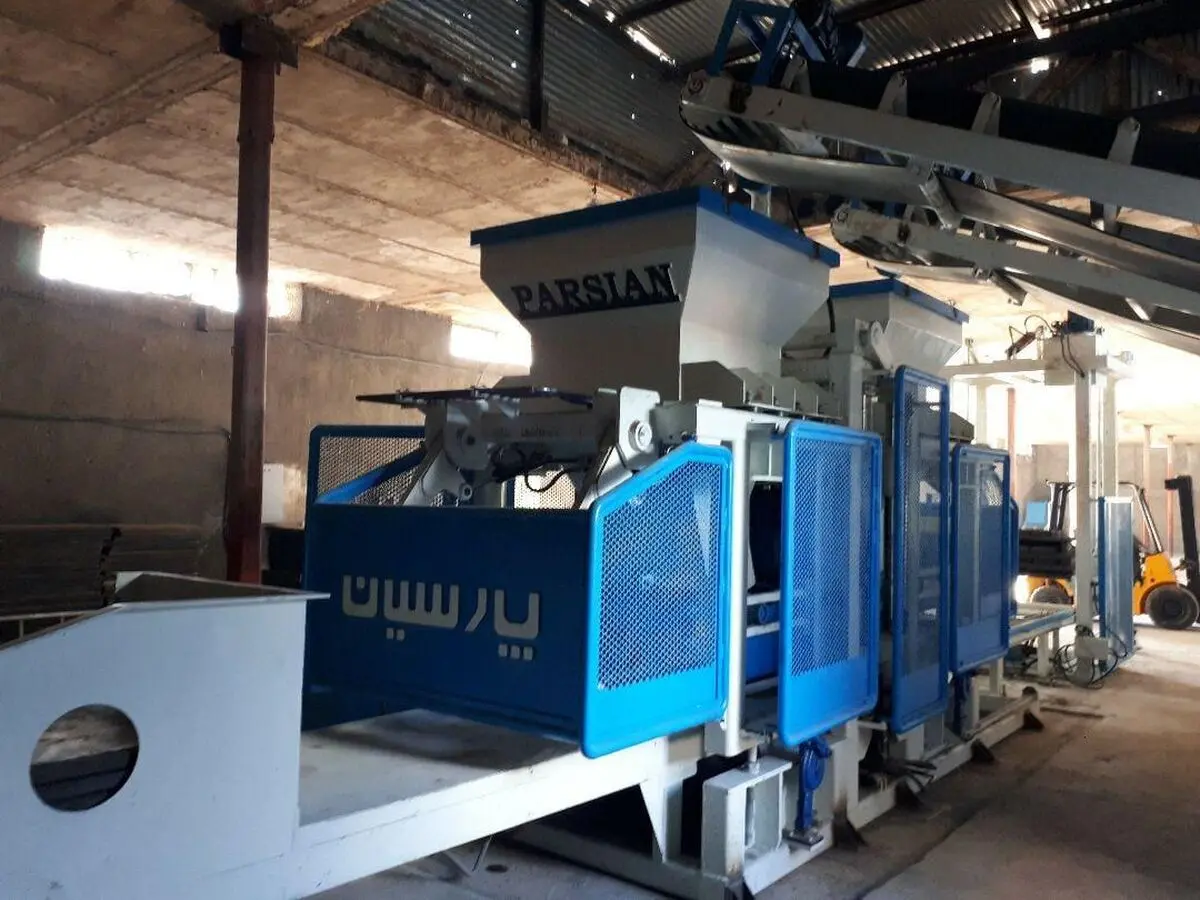 بهره برداری از بزرگترین کارخانه تمام اتوماتیک تولید محصولات بتنی