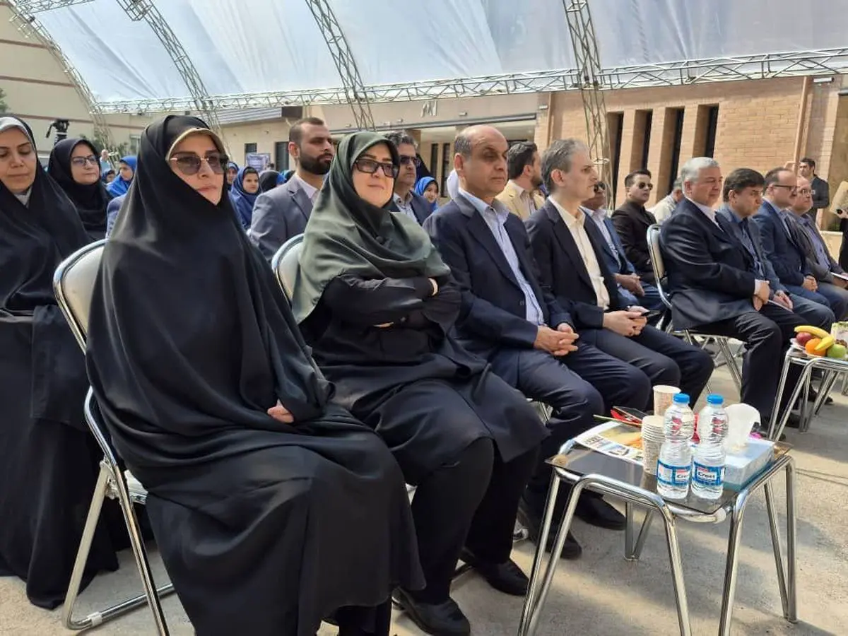 بهرهبرداری از مدرسه خیّرساز «مهرعظام» با حضور سخنگوی دولت