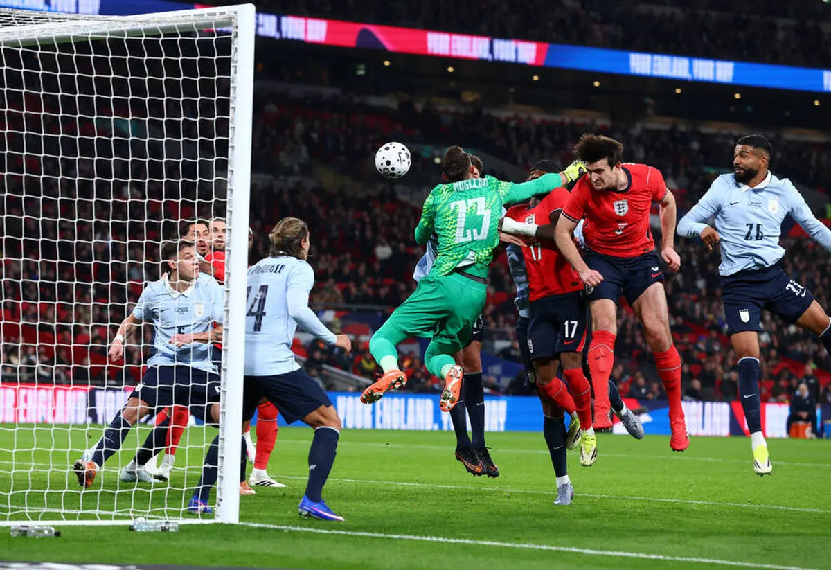 انگلیس 1-1 اروگوئه ؛ والورده اینجا هم ناجی شد