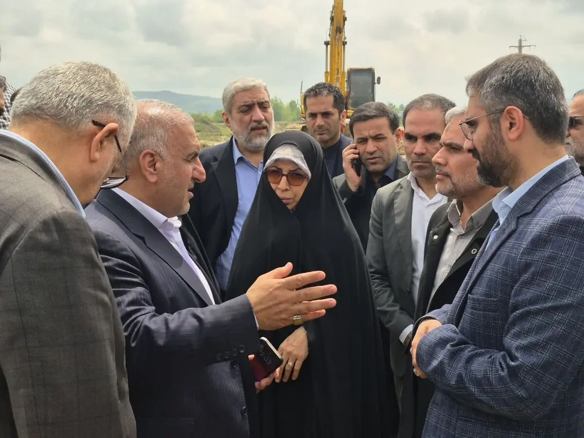 بازدید نماینده مجلس از فاز دوم پروژه پارک ملل ساری: تأکید بر تسریع در اجرا و بهره‌برداری