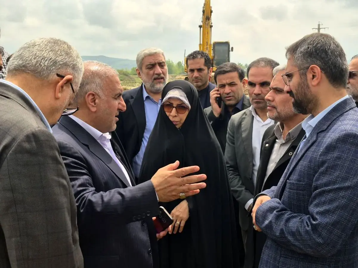 بازدید نماینده مجلس از فاز دوم پروژه پارک ملل ساری: تأکید بر تسریع در اجرا و بهره‌برداری