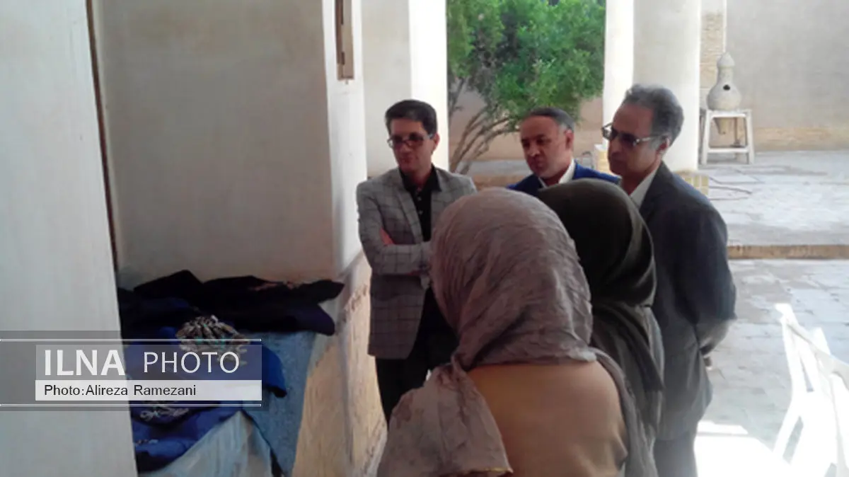 برپایی نمایشگاه سوزن دوزی و تزئینات لباس در خانه تاریخی بروجردی
