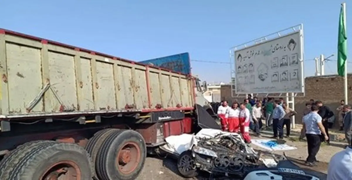 فوت ۴ نفر از کارکنان دانشگاه علوم پزشکی فسا بر اثر سانحه رانندگی