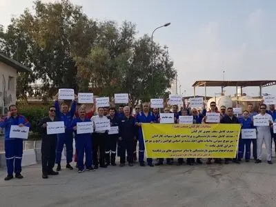 کارکنان شرکت نفت فلات‌قاره ایران: خواستار حذف محدودیت‌های مزدی هستیم