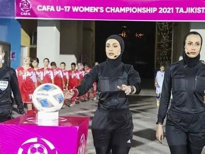 قضاوت داوران ایرانی در دیدار افغانستان و تاجیکستان 